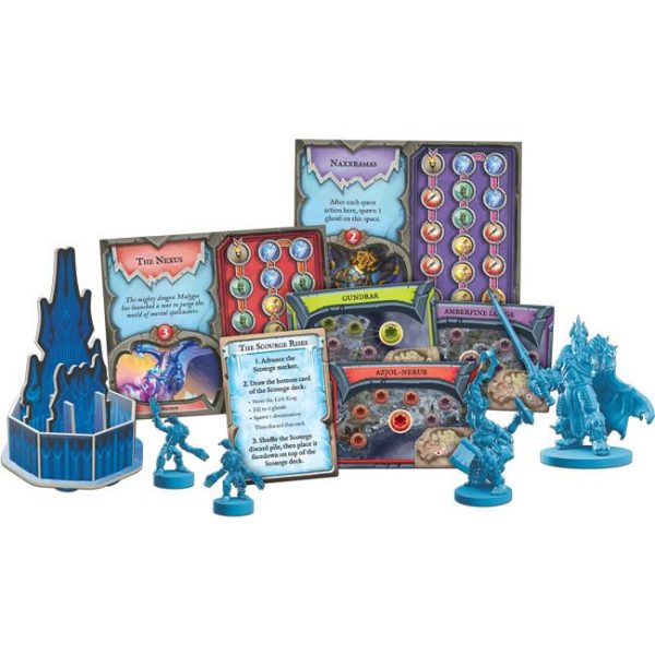 Z-Man Games Pandemic  Pandemic World Of Warcraft: Wrath of the Lich King - A Pandemic System Board Game - ZM7125 - 841333113056