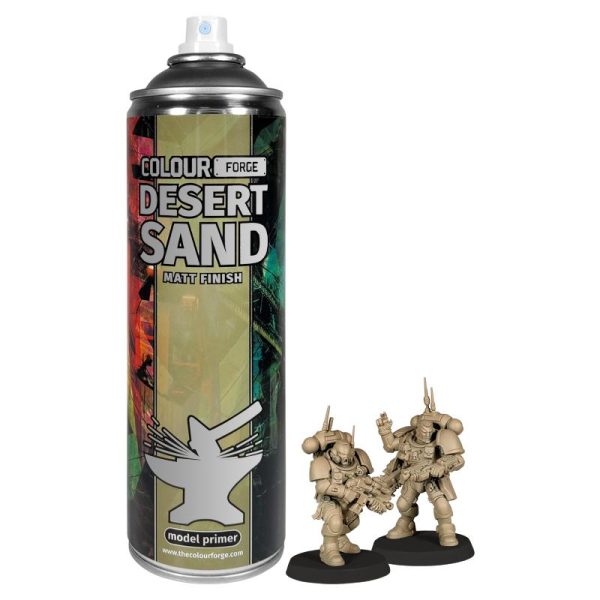 The Colour Forge   Spray Paint Colour Forge Desert Sand Spray (500ml) - TCF-SPR-020 - 5060843101338