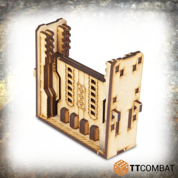 TTCombat   Iron Labrynth (28-32mm) Iron Labyrinth Doors - TTSCW-INH-051 - 5060570136801