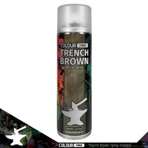 The Colour Forge   Spray Paint Colour Forge Trench Brown Spray (500ml) - TCF-SPR-013 - 5060843101260