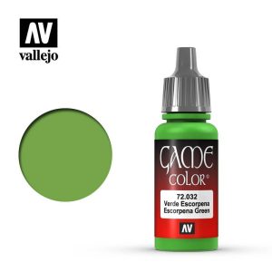 Vallejo   Game Colour Game Color: Escorpena Green - VAL72032 - 8429551720328
