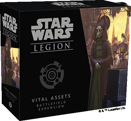 Fantasy Flight Games Star Wars: Legion  Star Wars Legion Extras Star Wars Legion: Vital Assets Battlefield Expansion - FFGSWL65 - 841333110697