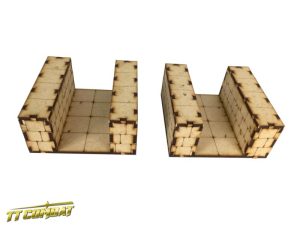 TTCombat   Fantasy Scenics (28-32mm) Dungeon Straight Sections - RPG015 - 5060504047777