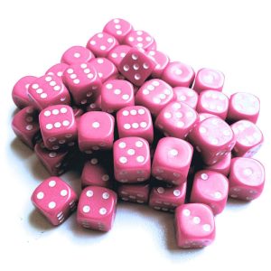 TTCombat   D6 Dice: Pink (12mm) - KDDO09 - 5060570131585