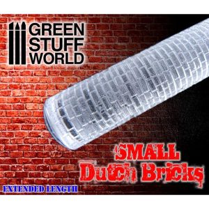 Green Stuff World   Rolling Pins Rolling Pin SMALL DUTCH BRICKS - 8436574500196ES - duplicate8436574500196ES