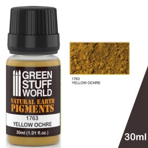 Green Stuff World   Powder Pigments Pigment YELLOW OCHRE - 8436574501223ES - 8436574501223