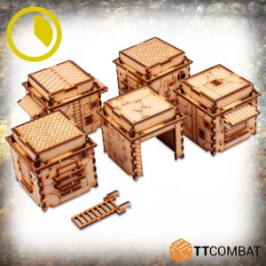 TTCombat   Industrial Hive (28-32mm) Sector 2 - Slum Blocks - TTSCW-INH-062 - 5060880910153