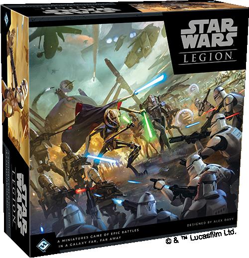 Fantasy Flight Games Star Wars: Legion  Star Wars Legion Essentials Star Wars Legion: Clone Wars Core Set - FFGSWL44 - 841333109202