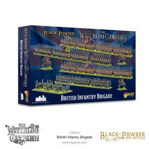 Warlord Games Black Powder Epic Battles  Black Powder Epic Battles Black Powder Epic Battles: Waterloo - British Infantry Brigade - 312001001 -