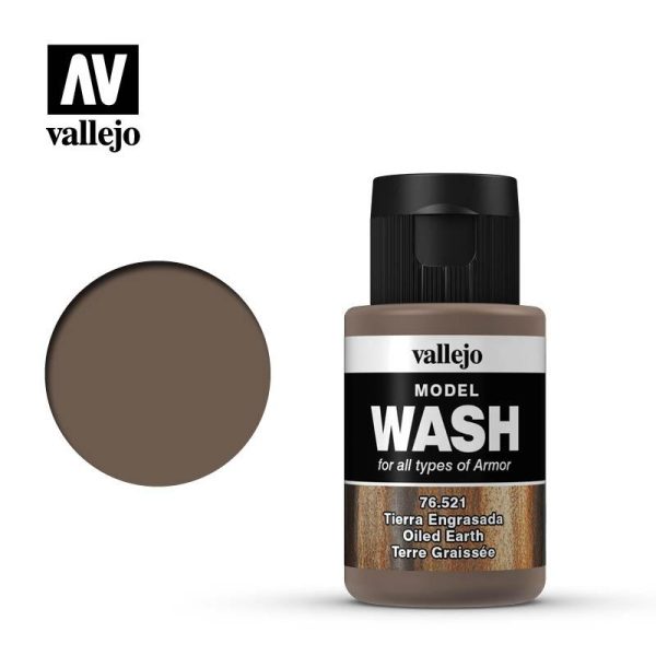 Vallejo   Vallejo Washes Oiled Earth Wash - VAL76521 - 8429551765213