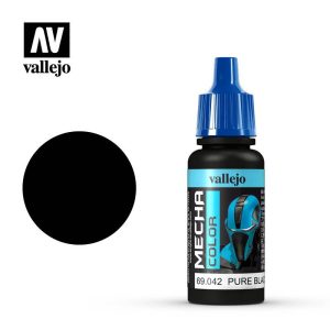 Vallejo   Mecha Colour Mecha Color 17ml - Pure Black - VAL69042 - 8429551690423