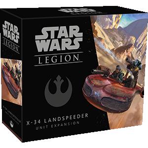 Fantasy Flight Games Star Wars: Legion  The Rebel Alliance - Legion Star Wars Legion: X-34 Landspeeder - FFGSWL36 - 841333107079