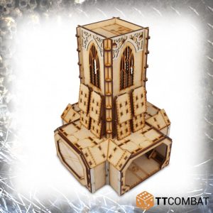 TTCombat   Sci Fi Gothic (28-32mm) Fortified Bunker Tower - TTSCW-SFG-078 - 5060570134289