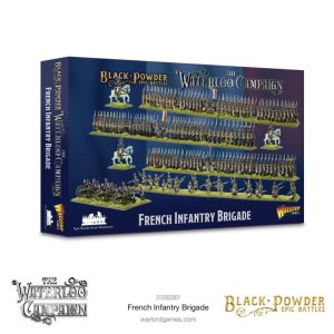 Warlord Games Black Powder Epic Battles  Black Powder Epic Battles Black Powder Epic Battles: Waterloo - French Infantry Brigade - 312002001 -