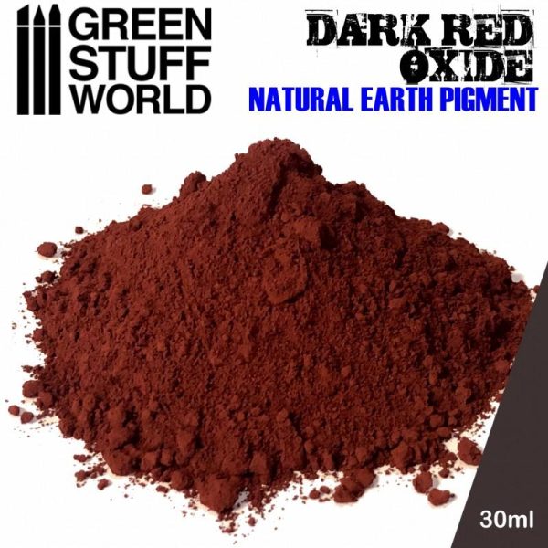 Green Stuff World   Powder Pigments Pigment DARK RED OXIDE - 8436574501209ES - 8436574501209