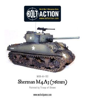 Warlord Games (Direct) Bolt Action  United States of America (BA) US Sherman M4A3 (76mm) - WGB-AI-102 -