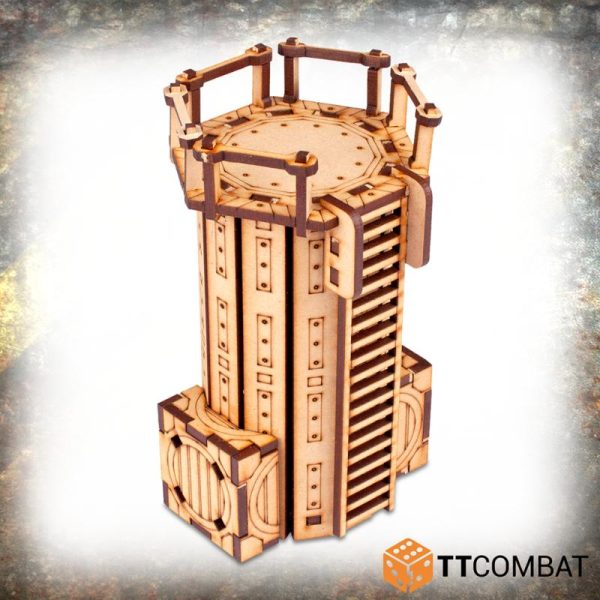 TTCombat   Industrial Hive (28-32mm) Sector 4 - Air Scrubbing Plant - TTSCW-INH-071 - 5060880910122