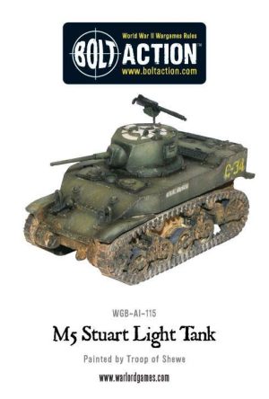 Warlord Games (Direct) Bolt Action  United States of America (BA) US M5 Stuart light tank - WGB-AI-115 -