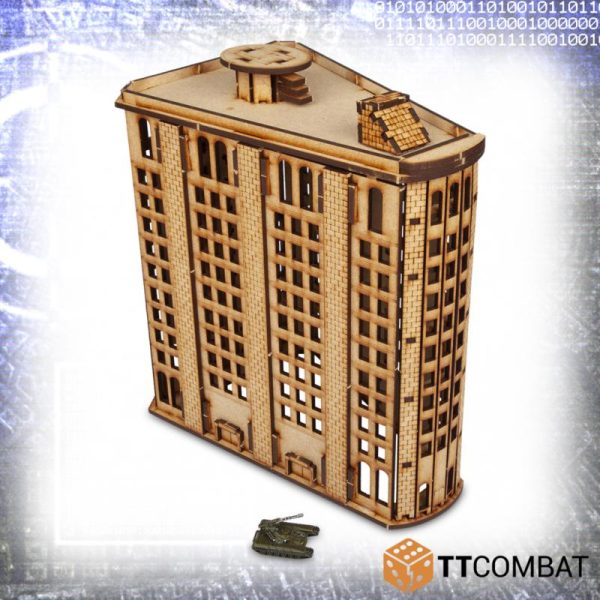 TTCombat   Sci Fi (15mm) Level Steel Building - TTSCW-SFX-054 - 5060570135521