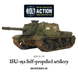 Warlord Games (Direct) Bolt Action  Soviet Union (BA) Soviet ISU-152 Self-propelled Gun - WGB-RI-134 - WGB-RI-134