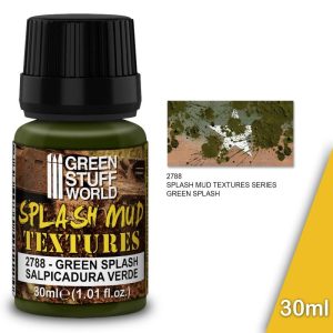 Green Stuff World   Specialist Paints Splash Mud Textures - GREEN 30ml - 8435646501482ES - 8435646501482