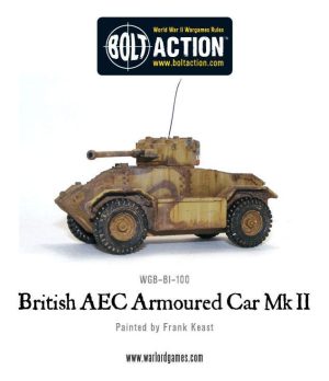 Warlord Games (Direct) Bolt Action  Great Britain (BA) British AEC Armoured Car Mk II - WGB-BI-100 -