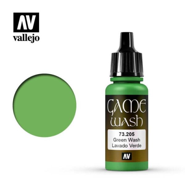 Vallejo   Game Wash Game Wash: Green Wash - VAL73205 - 8429551732055