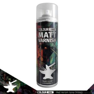 The Colour Forge   Spray Paint Colour Forge Matt Varnish Spray (500ml) - TCF-SPR-004 - 5060843100959