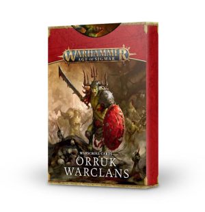Games Workshop (Direct) Age of Sigmar  Orruk Warclans Warscroll Cards: Orruk Warclans - 60050209001 - 5011921154173