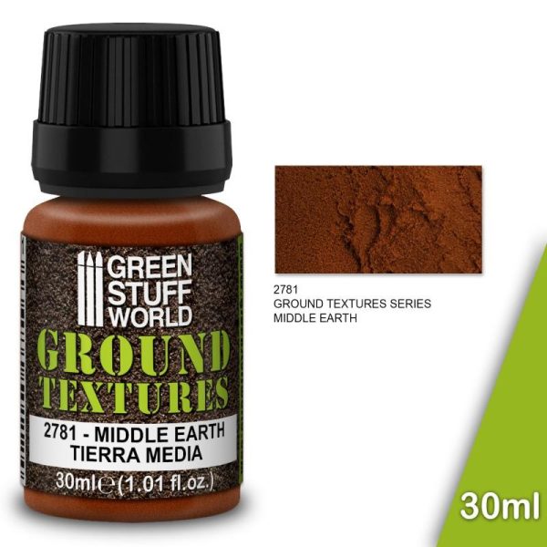 Green Stuff World   Texture Pastes Earth Textures - MIDDLE EARTH 30ml - 8435646501413ES - 8435646501413