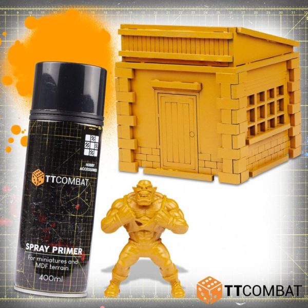 TTCombat   Spray Paint Spotlight Yellow Spray Paint - TTHS-011 - 5060850179542