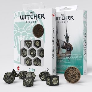 Q-Workshop   The Witcher Dice The Witcher Dice Set. Ciri. The Zireael - SWCI4N -