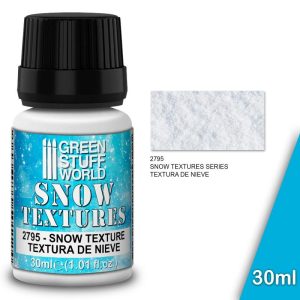 Green Stuff World   Texture Pastes Snow Textures - SNOW 30ml - 8435646501550ES - 8435646501550