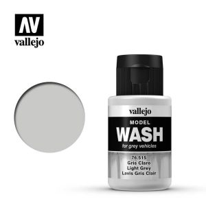 Vallejo   Vallejo Washes Light Grey Wash - VAL76515 - 8429551765152