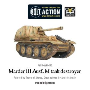 Bolt Action  Germany (K47) Marder III Ausf. M tank destroyer - WGB-WM-192 - 5060200848715