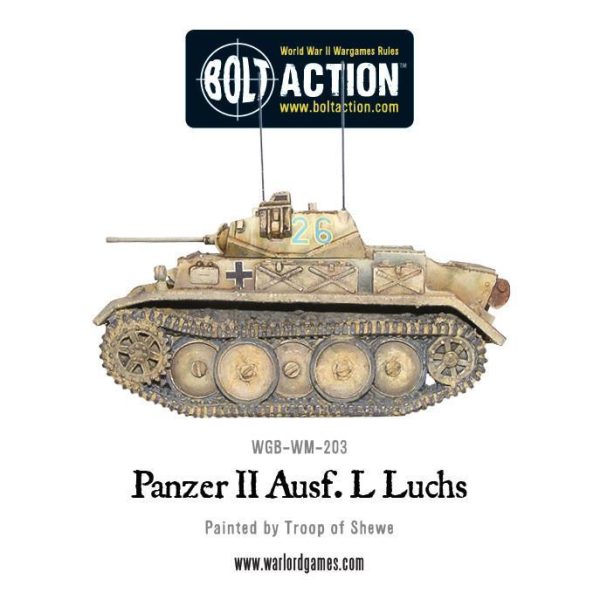 Warlord Games (Direct) Bolt Action  Germany (BA) German Panzer II Ausf. L Luchs - WGB-WM-203 -