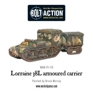 Warlord Games (Direct) Bolt Action  France (BA) French Lorraine 38L armoured carrier - WGB-FI-112 -