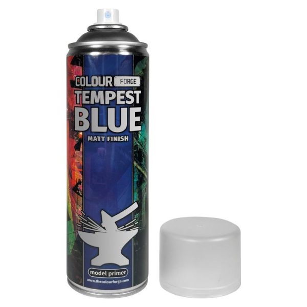 The Colour Forge   Spray Paint Colour Forge Tempest Blue Spray (500ml) - TCF-SPR-015 - 5060843101284