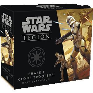 Fantasy Flight Games Star Wars: Legion  The Galactic Republic - Legion Star Wars Legion: Phase I Clone Troopers - FFGSWL47 - 841333109233