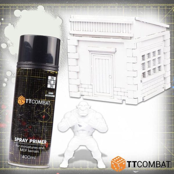 TTCombat   Spray Paint White Sphere - TTHS-002 - 5060850179450