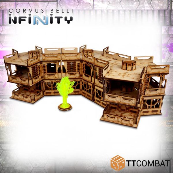 TTCombat   Infinity Terrain (TTCombat) Tri Building Complex - TTSCW-SFU-083 - 5060570136047