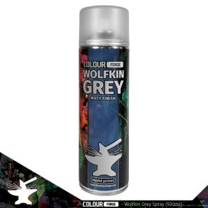 The Colour Forge   Spray Paint Colour Forge Wolfkin Grey Spray (500ml) - TCF-SPR-025 - 5060843101383