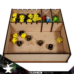 The Colour Forge   Dice Accessories Dice 'n' Tidy - Dice Tray & Organiser - TCF-ACC-009 - 5060843101871