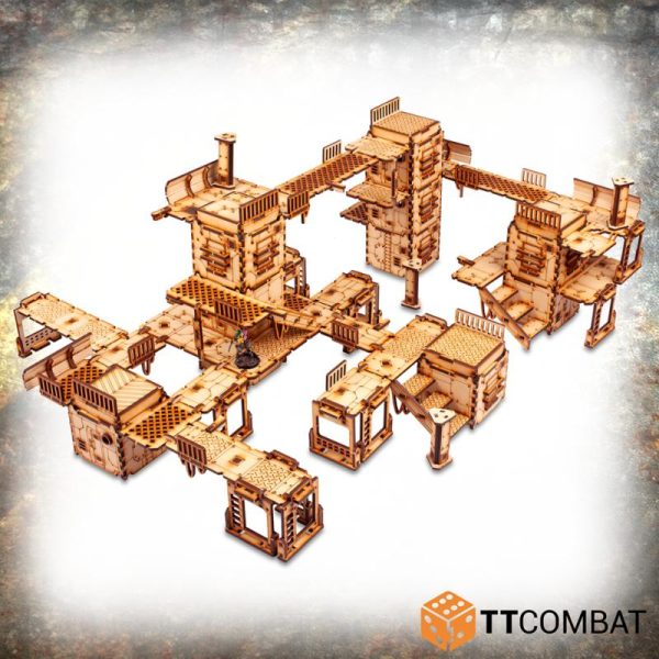 TTCombat   Industrial Hive (28-32mm) Sector 2 - Slum Complex - TTSCW-INH-065 - 5060880910184