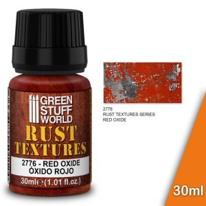 Green Stuff World   Ground Textures Rust Textures - RED OXIDE RUST 30ml - 8435646501369ES - 8435646501369