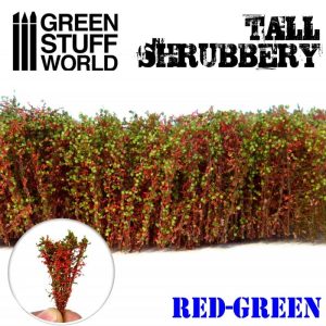 Green Stuff World   Plants & Flowers Tall Shrubbery - Red Green - 8436574504286ES - 8436574504286