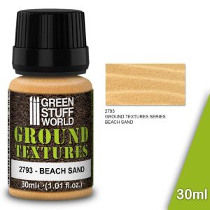 Green Stuff World   Texture Pastes Sand Textures - BEACH SAND 30ml - 8435646501536ES - 8435646501536