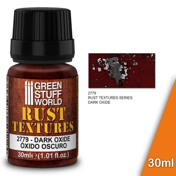 Green Stuff World   Texture Pastes Rust Textures - DARK OXIDE RUST 30ml - 8435646501390ES - 8435646501390
