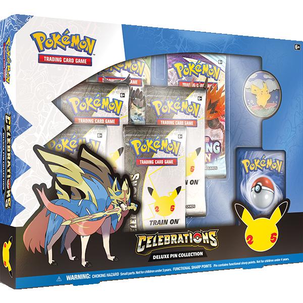 Pokemon Pokemon - Trading Card Game  Pokemon Pokemon TCG: Celebrations Deluxe Pin Box - POK80942 - 820650809422
