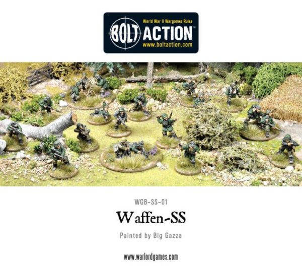Warlord Games (Direct) Bolt Action  Germany (K47) German Waffen-SS Grenadier Platoon - Late (1943-1945) - WGB-SS-01 - 5060200841150